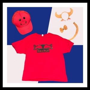 5 Piece Red Bull Halloween Costume